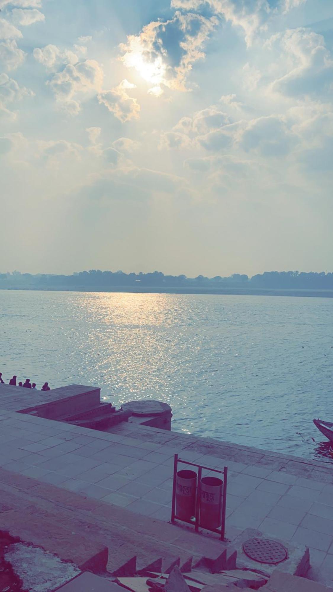 Tandon Lodge On The Ganga Ghat Homestay Benares Buitenkant foto